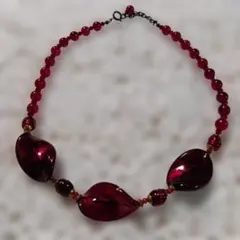 ベネチアンビーズのネックレス