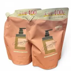 【新品】cocone クレイクリームシャンプー スムース 詰替用 400g 2個のサムネイル