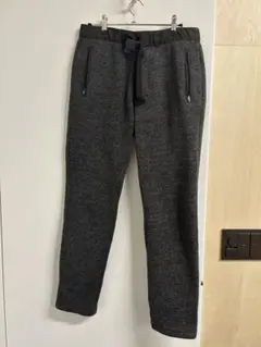 メンズ アーバンリサーチドアーズ ニットフリースパンツ グレー size38