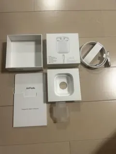 AirPods 本体 箱付き 2026年最新】air pods 箱の人気アイテム - メルカリ