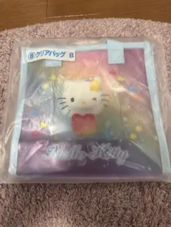 キティ 一番くじ クリアバッグB 水色のサムネイル