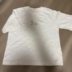 koko スワン柄 Tシャツ Lサイズ　120くらい