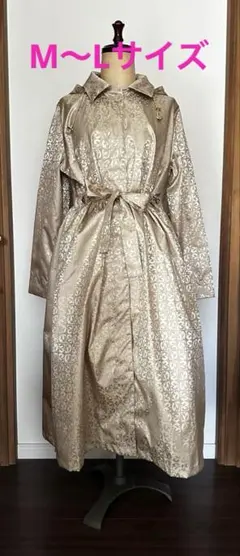 ⭐️新品⭐️ミラ・ショーン ロゴジャガード ステンカラーレインコート