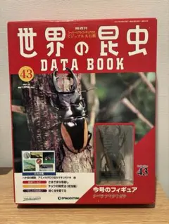 世界の昆虫 データブック パプアミツノカブト ディアゴスティーニ