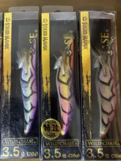 SQUID MANIA WILD CHASE 3.5号 4本セットのサムネイル