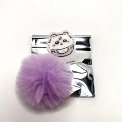 ちいかわbaby ノベルティ ぽんぽんチャーム付きフォンタブ　モモンガ