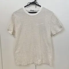 ジムフレックス　Tシャツ　ボーダー　ベージュ　16のサムネイル