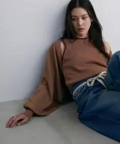 定価6600円　新品タグ付　your/0w カーディガン × アメスリ2SET