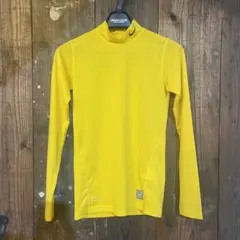 NIKE PRO COMBAT 長袖シャツ イエロー Lサイズ