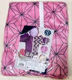 鬼退治ジップアップパーカー 麻の葉模様 長袖