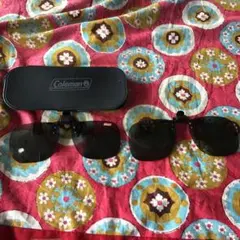 Coleman　ポラロイド　 クリップオン サングラス 専用ケース付き