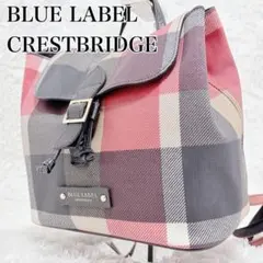 BLUE LABEL CRESTBRIDGE Check Backpack