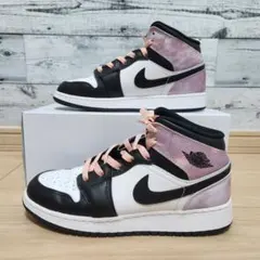 NIKE AIR JORDAN1 MID ジョーダン パープル スニーカー