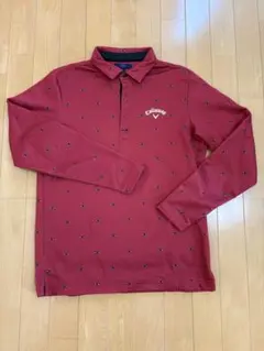 Callaway 赤 長袖シャツ