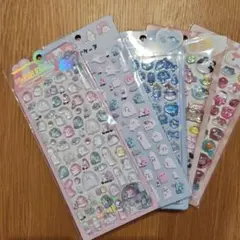 ぷっくり ぷくぷく 立体シール セット まとめ売り おまけ付き ②