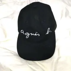 agnès b. ブラックのキャップ　ユニセックス