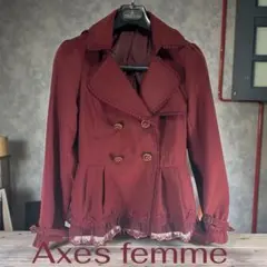 Axes femme アクシーズファム　レーストレンチ　ジャケット