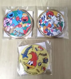 USJ カーニバルゲーム 缶バッジ 3個セットのサムネイル