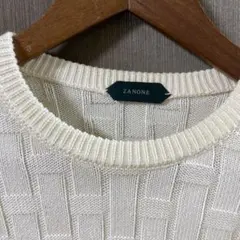 ZANONE アイボリー ニットセーター