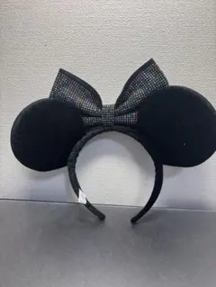 ミッキーマウス 耳カチューシャ 黒