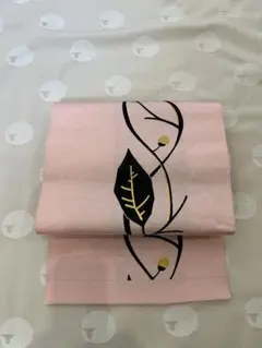 名古屋帯 ◆反物　ピンク　アンティーク