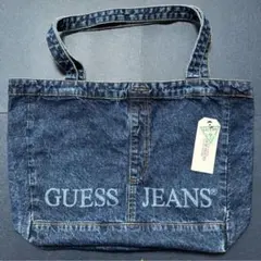 GUESS JEANS ゲス オリジナル デニム トートバッグ