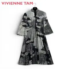 VIVIENNE TAM ヴィヴィアンタム パワーネット マオカラーワンピースのサムネイル