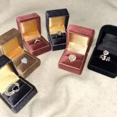 値下げ　クルエラセックス　リング6点セット