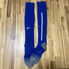 Nike サッカーソックス 青　21cm〜