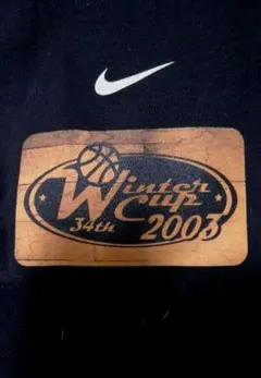 未使用ナイキ JOMO WINTERCUP2003Tシャツ 高校 バスケ部