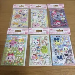 バンダイたまごっち　たまもりしーるリフィル　キャラクターシールセット 6種セット