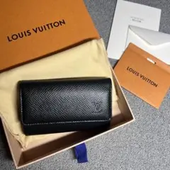 LOUIS VUITTON ブラックキーケース　6連