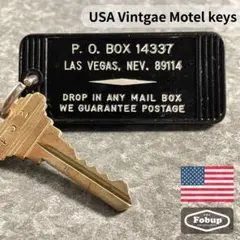 アメリカ製USA Vintage ネバダ州 モーテル ホテル キー No432
