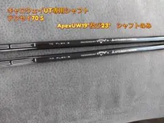 ゆきお様専用テンセイ 70 S 23°のみ