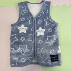 【美品】makepono スリーパー 星柄 ブルー