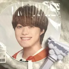 【ほぼ未使用】なにわ男子 大橋和也 POPMALL うちわ ペンライト セット