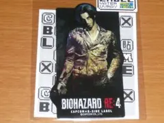 ルイス リアル バイオハザードRE:4 ステッカー B-SIDE LABEL