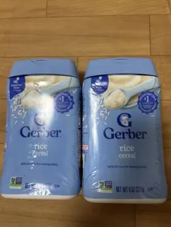 Gerber Rice Cereal 8oz 2個セットのサムネイル