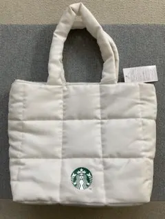 スターバックス　キルティング　トートバッグ