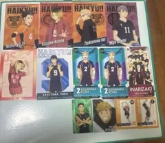 ハイキュー‼︎キャラクターカード12柄13枚(バラ売り不可)