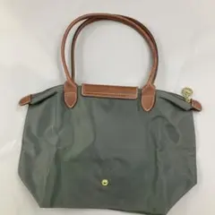 Longchampロンシャントートバッグ ルプリアージュ カーキ系