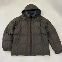 ファーストダウン　プレミアム　 ダウンジャケット フード付き　L