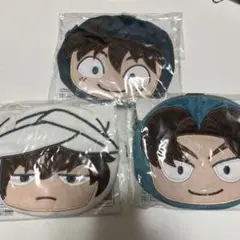 劇場版 忍たま乱太郎 ドクタケ忍者隊最強の軍師 フェイスポーチ 3種セット