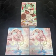 初音ミク×チロルチョコ ミルクver. 1点 桜ミAMP＋桜ドレスver. 2点