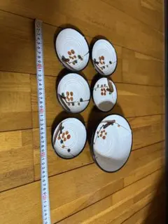 32.陶器 煮物 小皿 小5個、大1個