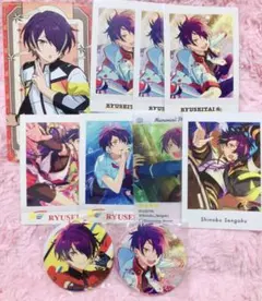 あんスタ　仙石忍　缶バッジ　カード　まとめ　セット