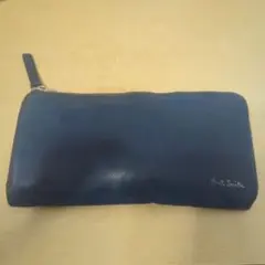 Paul Smith ネイビー 長財布