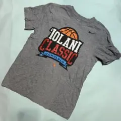 11] 海外古着 NIKE Tシャツ 半袖 ナイキ グレー S バスケ 輸入