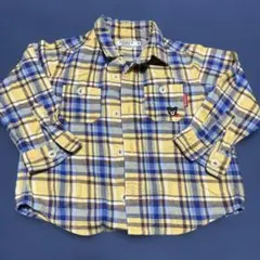 DOUBLE.B チェックシャツ 90サイズ