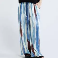 マルチカラーイージーパンツ　ジーナシス　新品未使用　今季新作